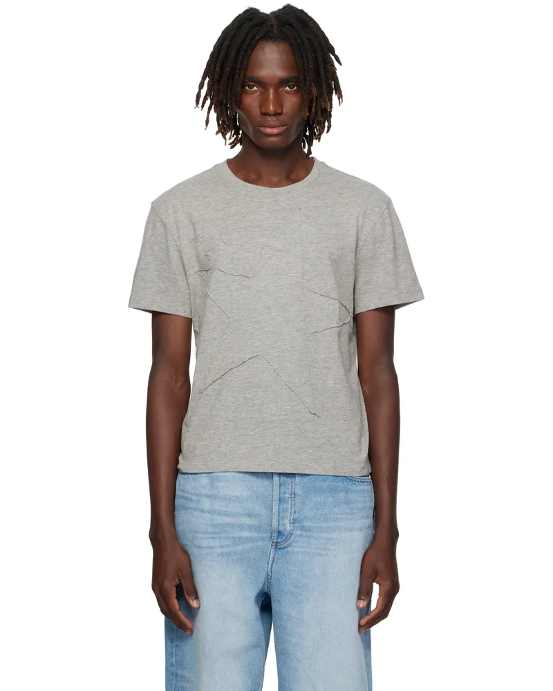 GIMAGUAS Gray Star T-shirt Grey