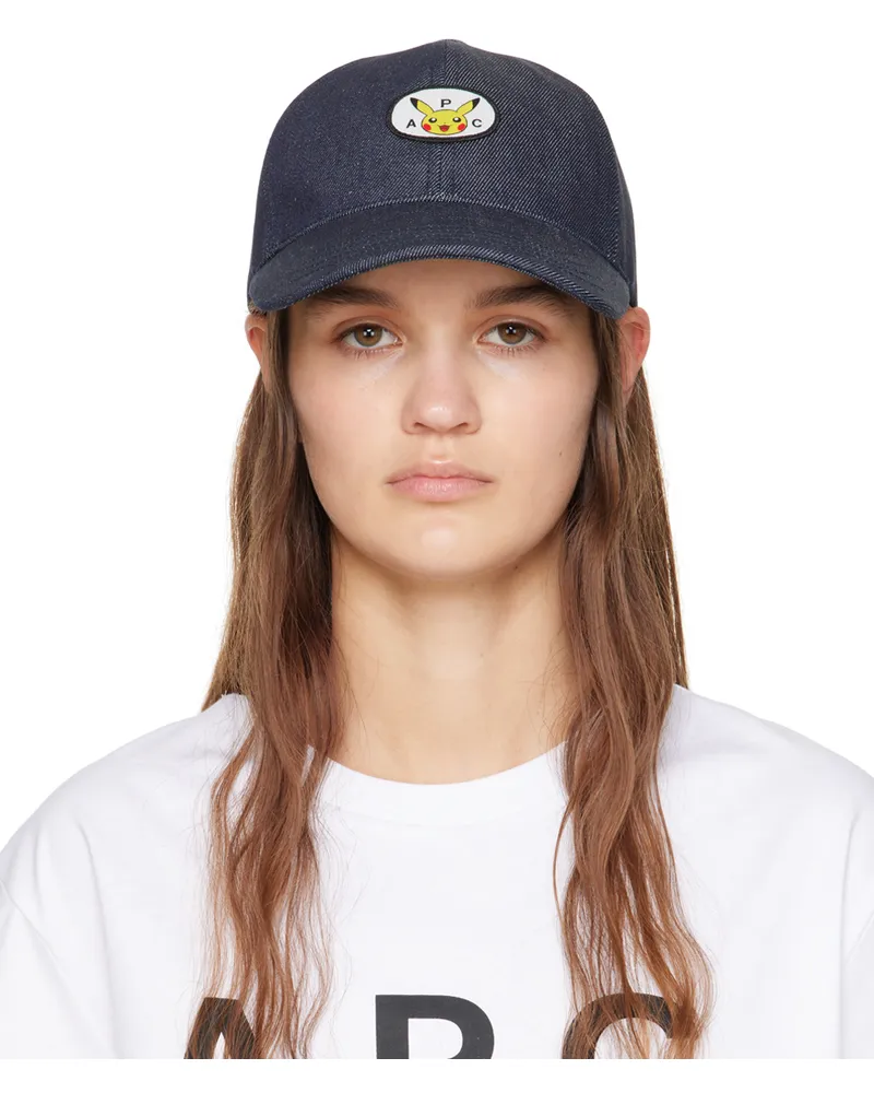 A.P.C. Blue Pokémon Charlie Cap Iai