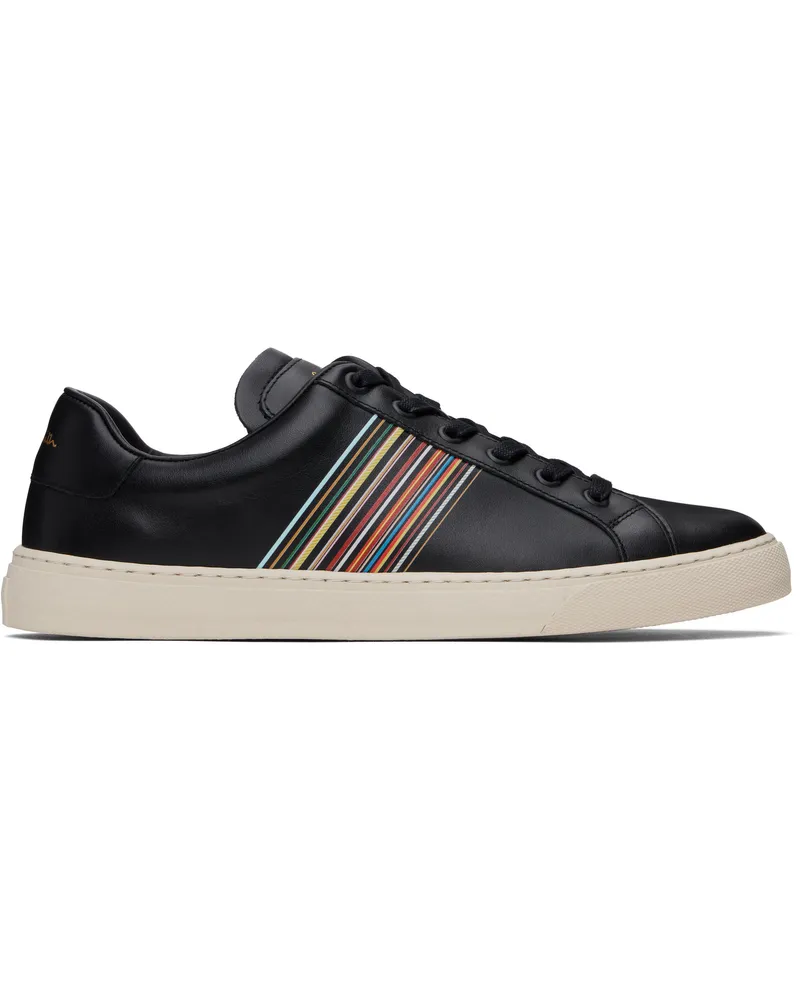 Paul Smith Black Leather Hansen Sneakers 79