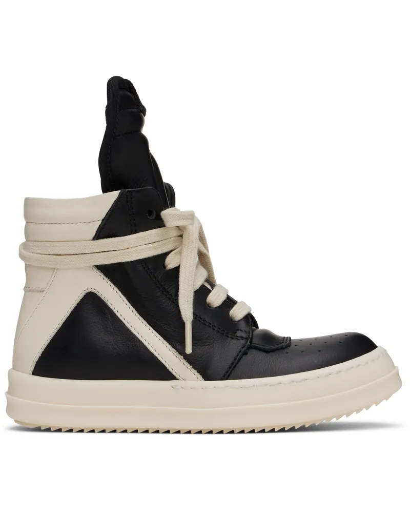 Rick Owens Kids Black Porterville Geobaskets Sneakers 911