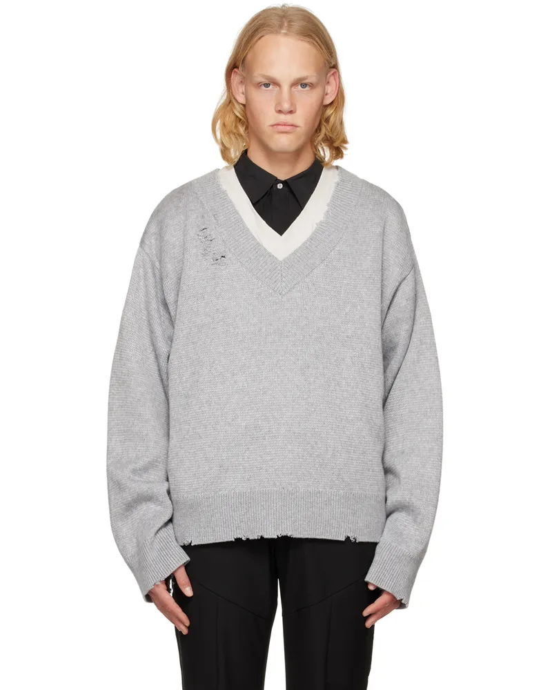 C2H4 Gray 006 Sweater Gray