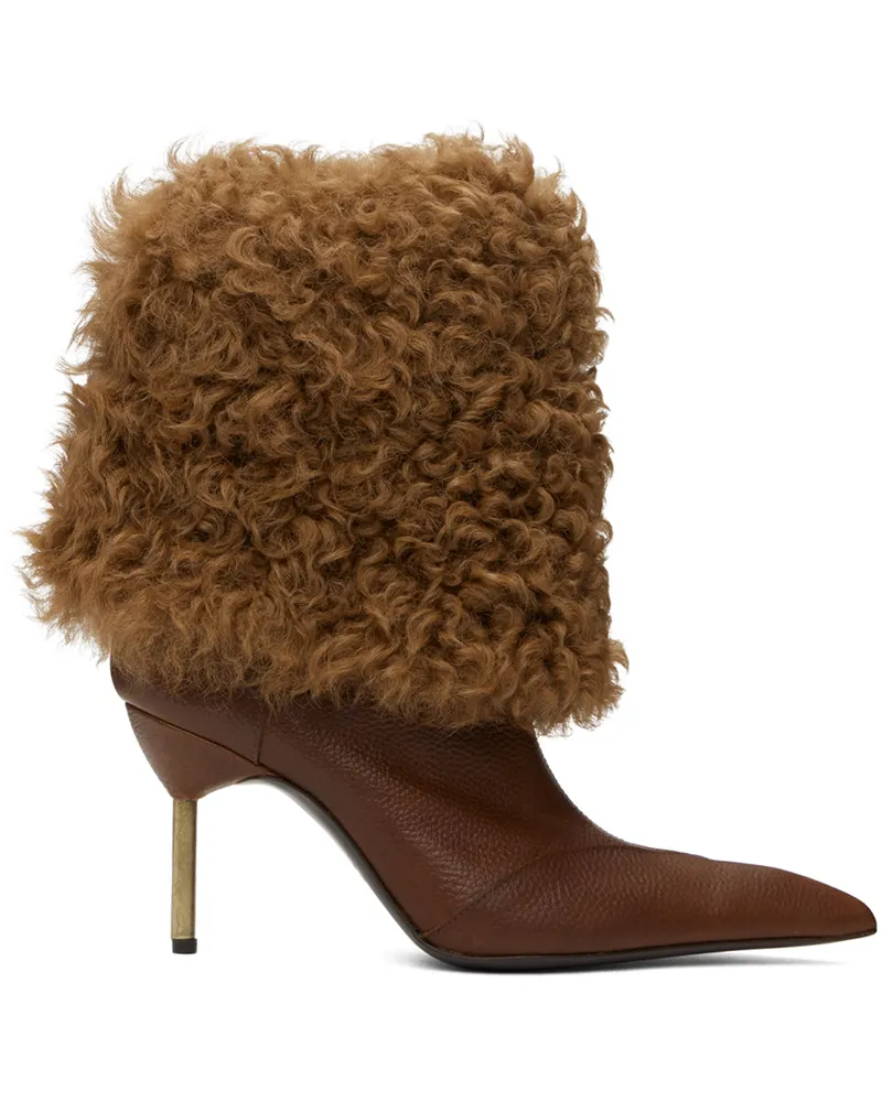 Charlotte Knowles Brown Carmine Boots Auburn