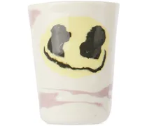 Off-White Medium Smiley Mug