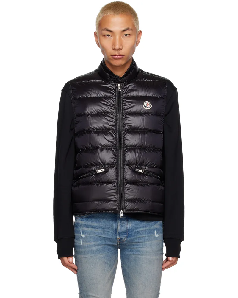 Moncler Black Gui Down Vest 999