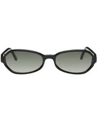 Our Legacy Black Drain Sunglasses Infinite