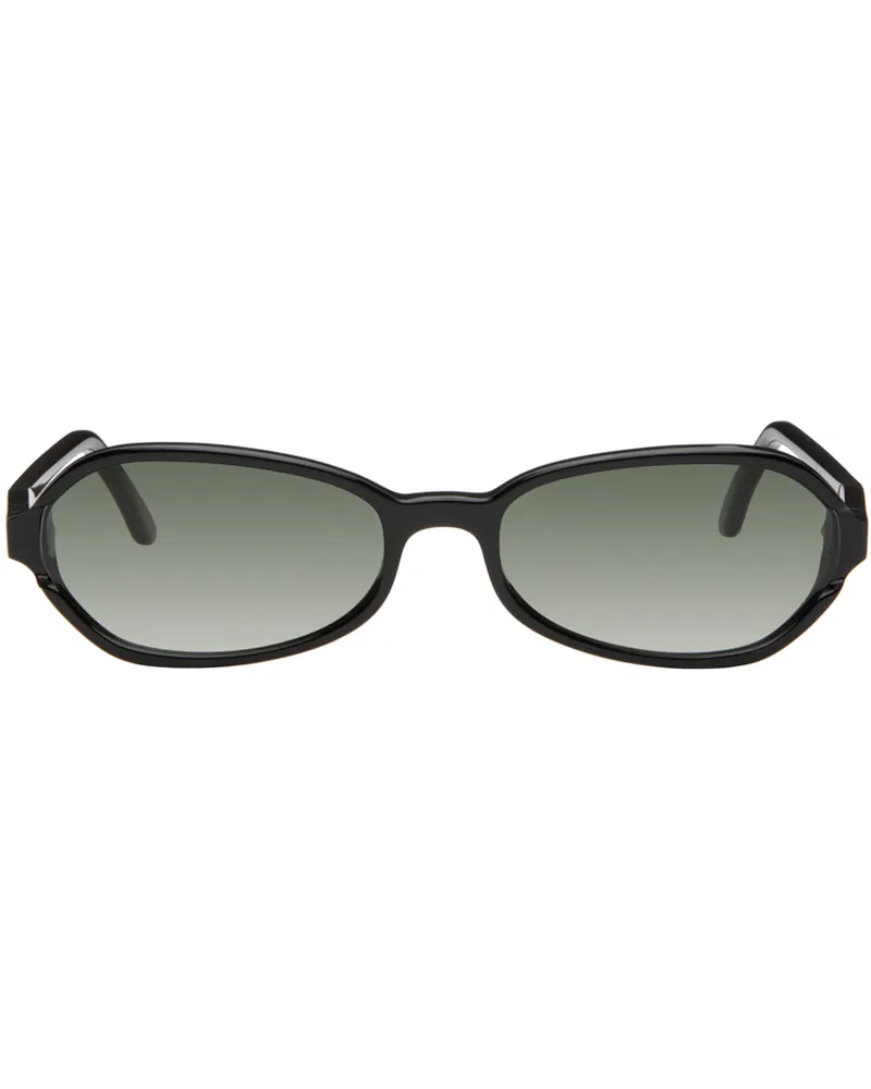 Our Legacy Black Drain Sunglasses Infinite