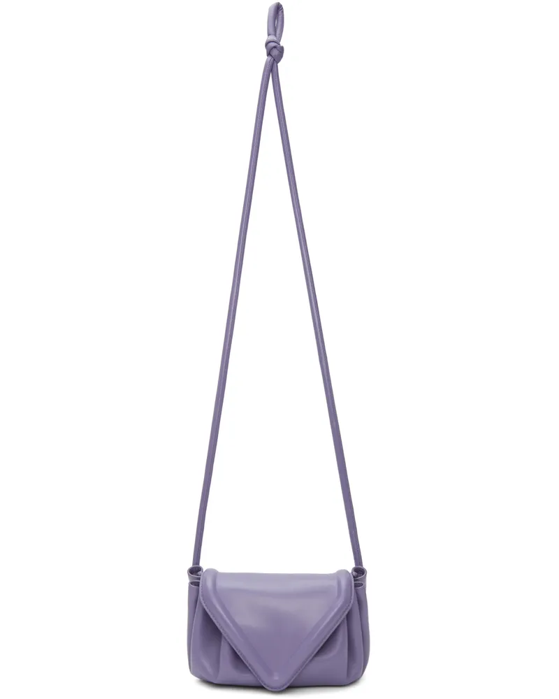 Bottega Veneta Purple Small Beak Clutch 5130