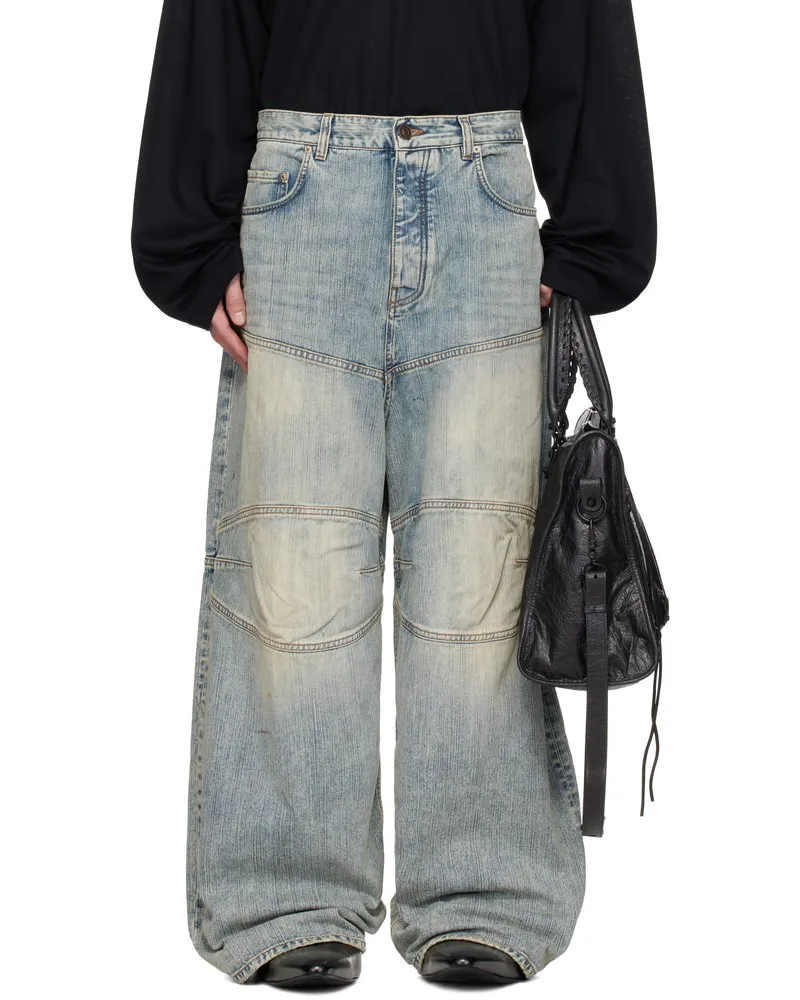 Balenciaga Blue Baggy Jeans 5760