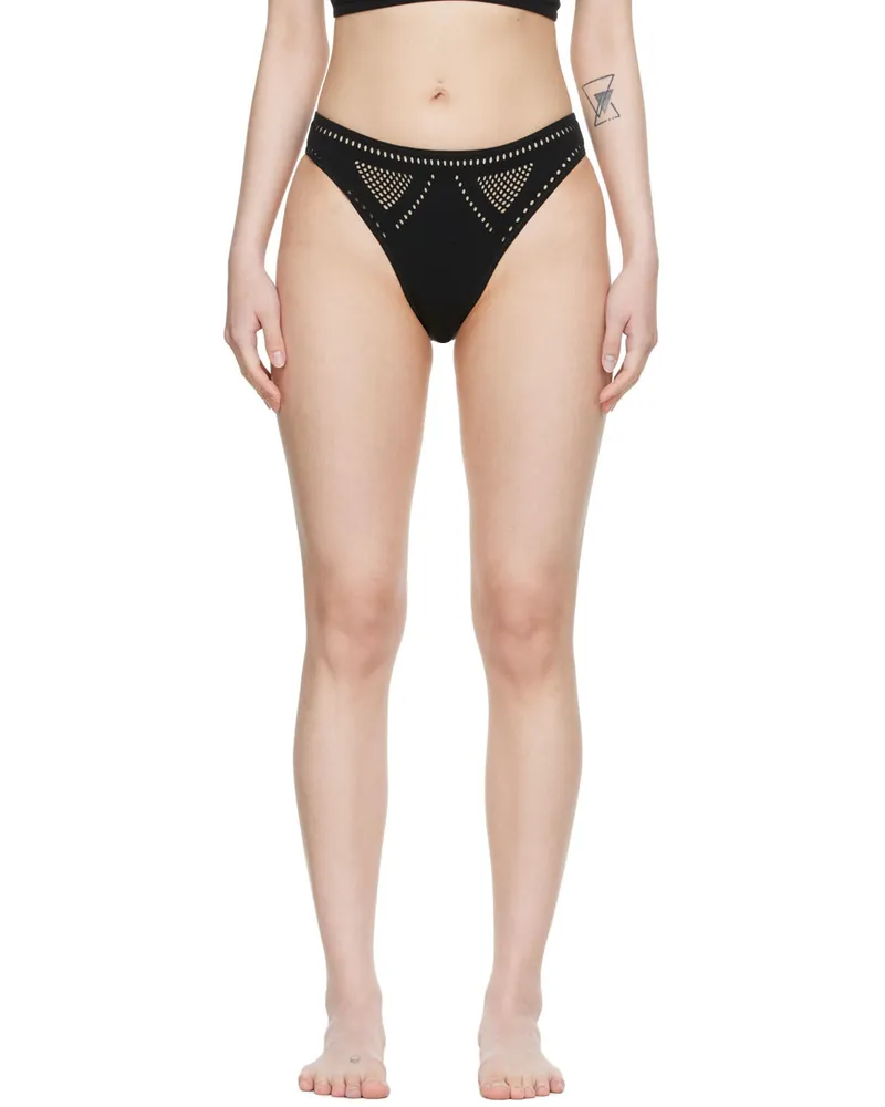 Stella McCartney Black Stellawear Bikini Bottom 001