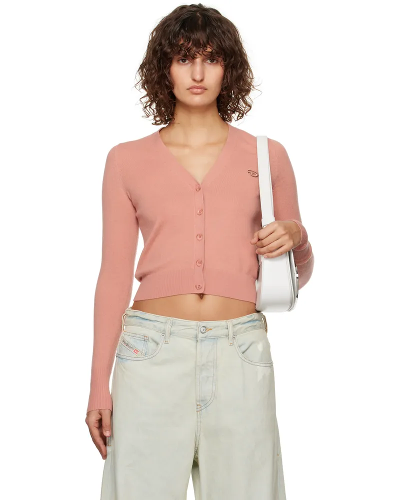 Diesel Pink M-Arte Cardigan 3bu