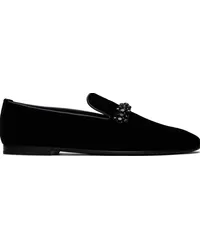 Jimmy Choo Black Bing Loafers Black