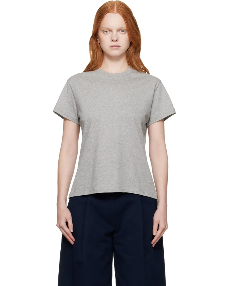 Studio Nicholson Gray Marine T-shirt Grey