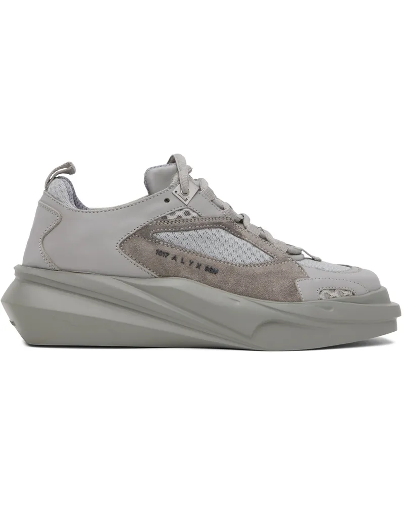1017 ALYX 9SM Gray Mono Hiking Sneakers Gry0001