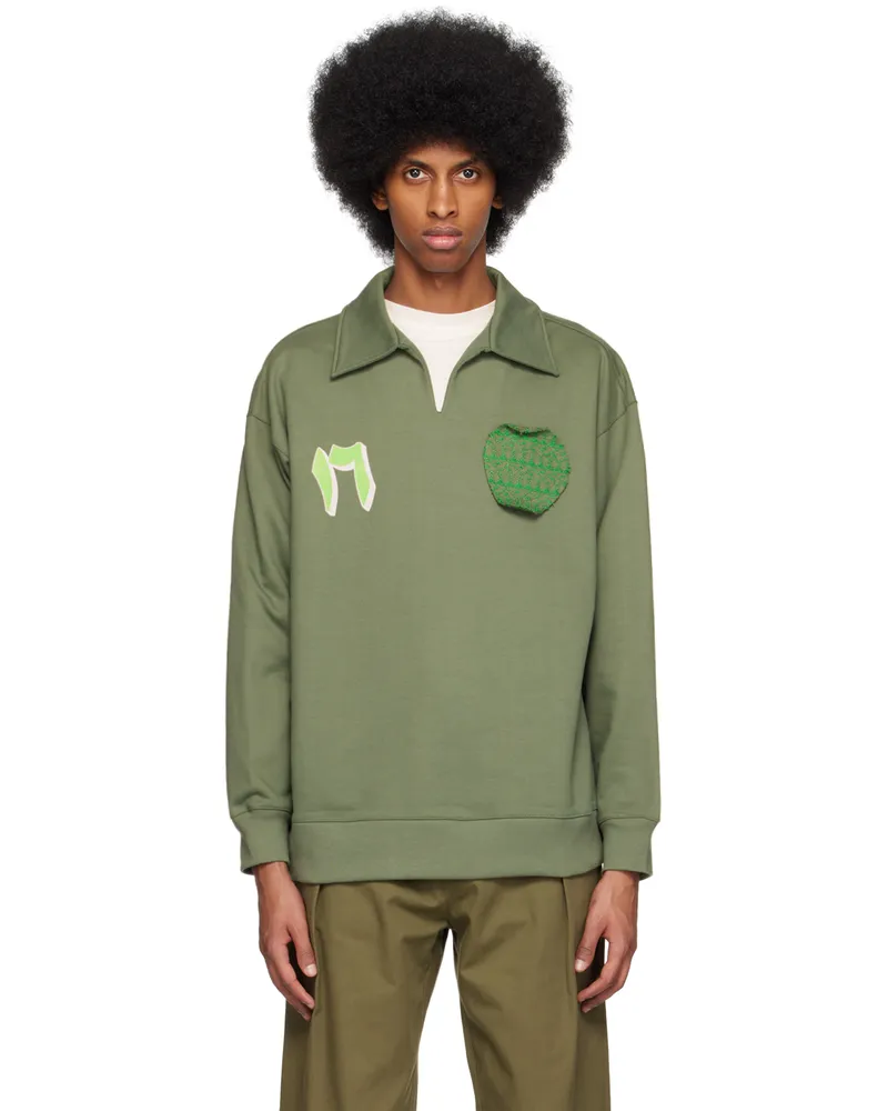 ADISH Khaki Sur Polo Olive