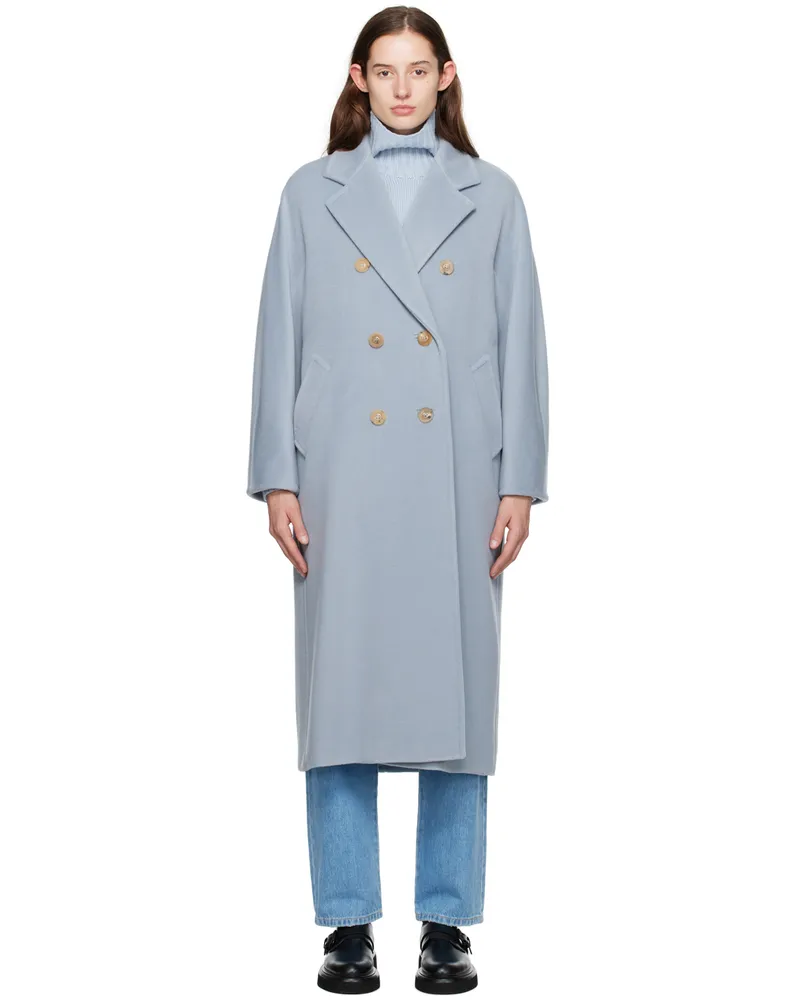 Max Mara Blue Madame Coat 027