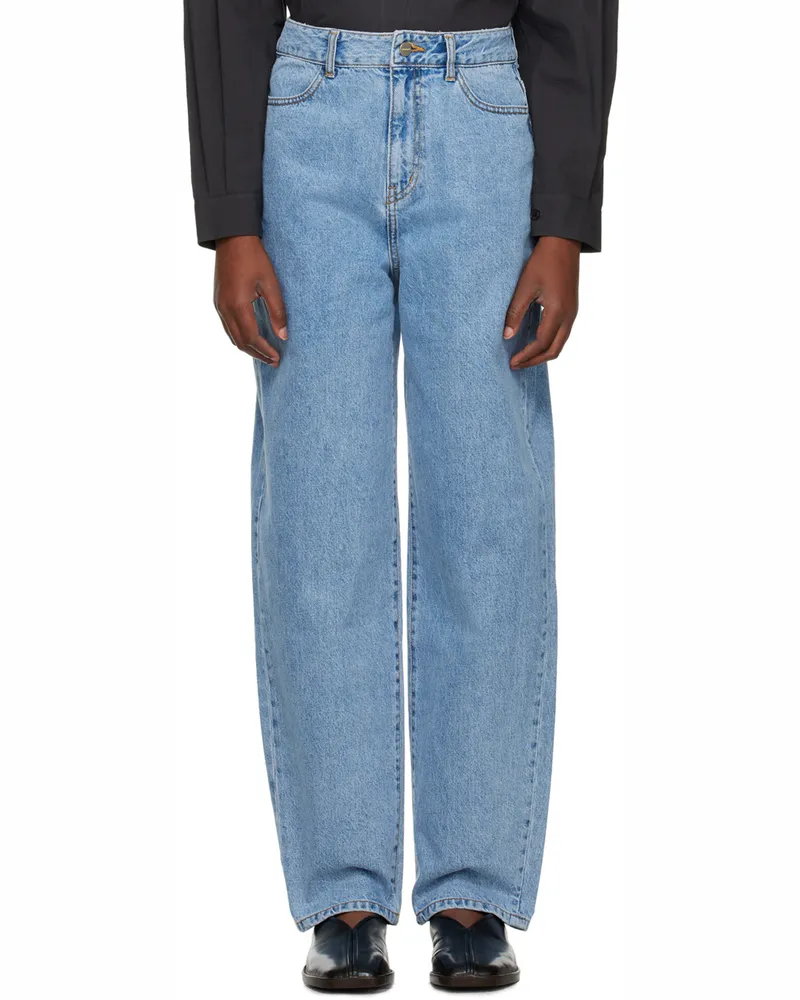 AMOMENTO Blue Faded Jeans Light