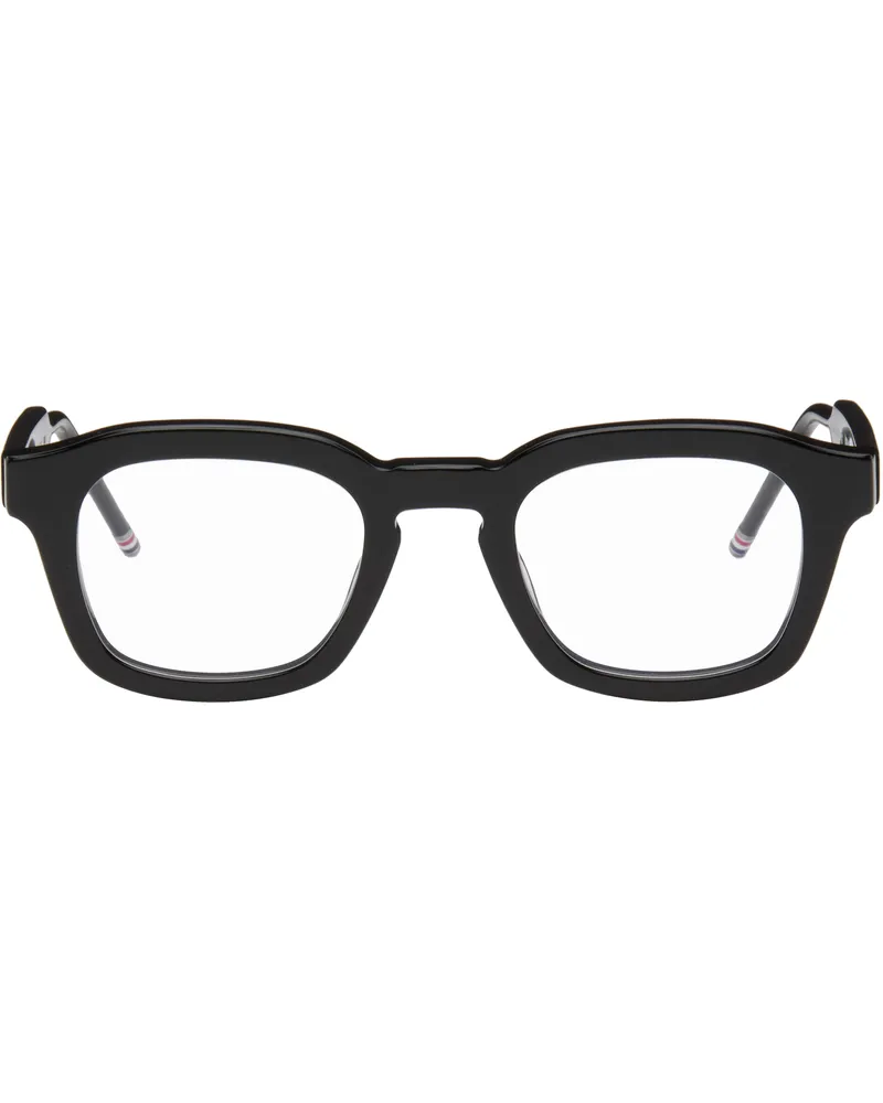 Thom Browne Black Acetate Glasses 001