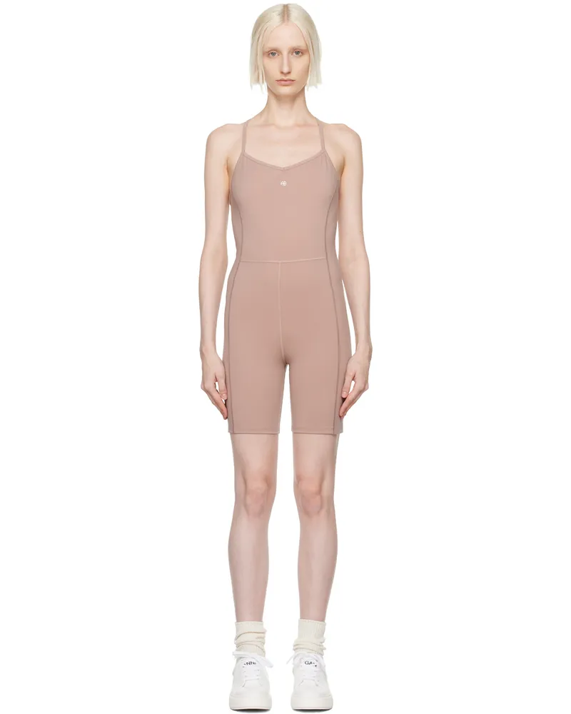 Anine Bing Pink Val Short Jumpsuit Purple