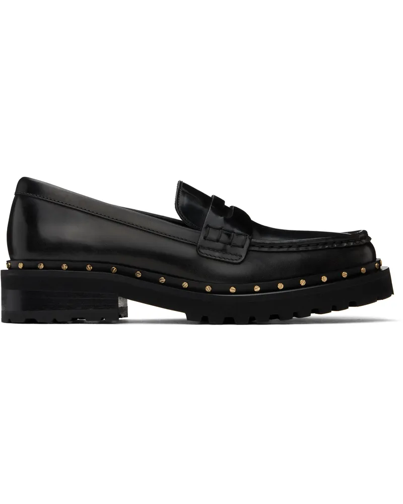 Golden Goose Black Chunky Loafers Black