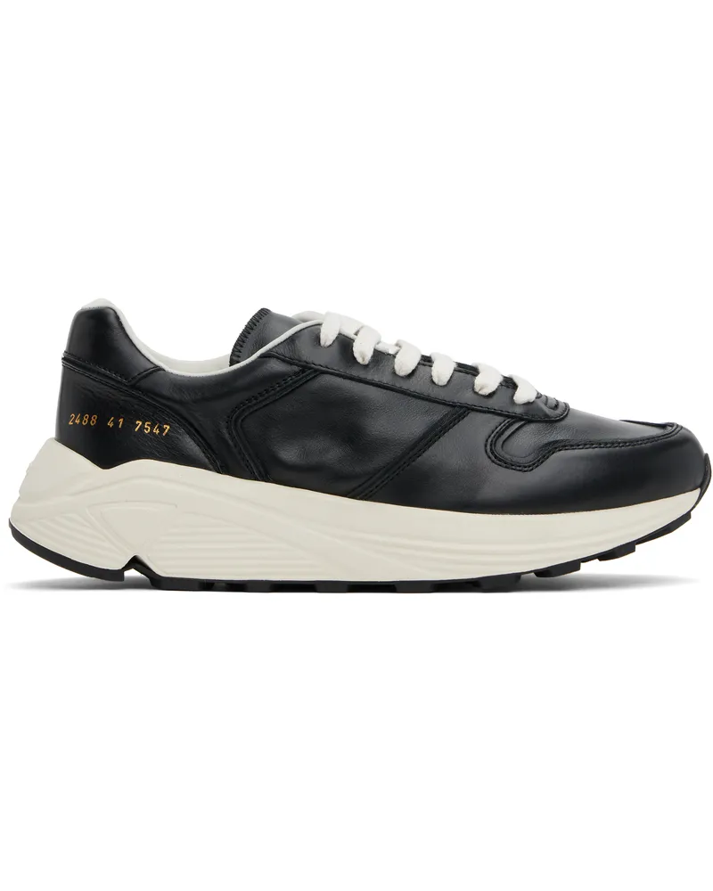 Common Projects Black Premium Sneakers 7547