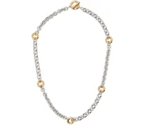 Silver & Gold Fillia Necklace