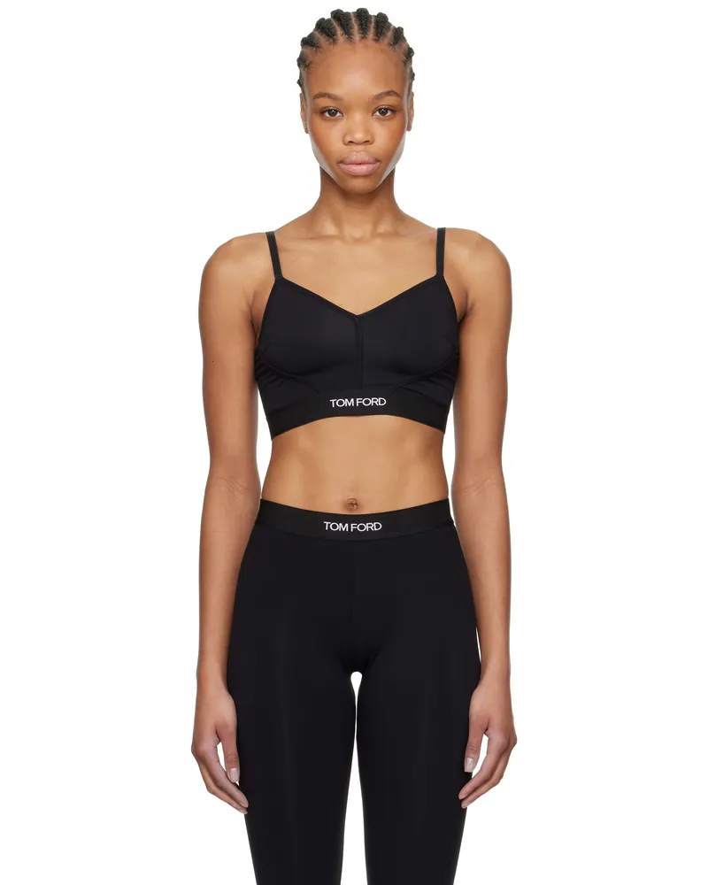 Tom Ford Black Modal Signature Bra Lb999