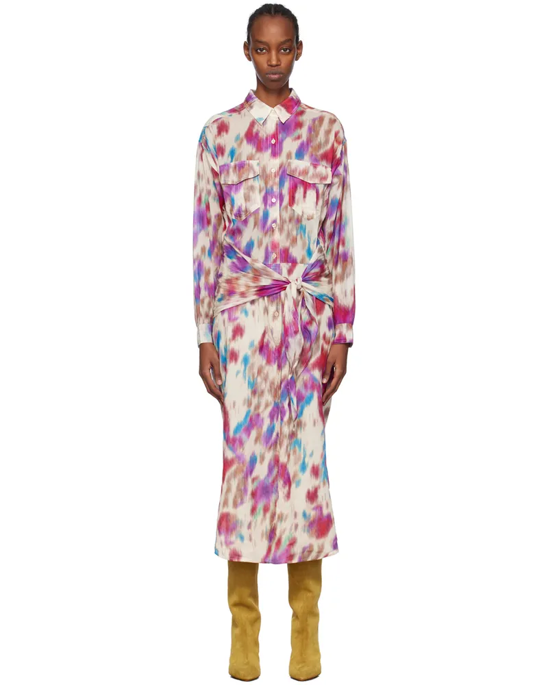 Étoile Isabel Marant Multicolor Nesly Maxi Dress Bery