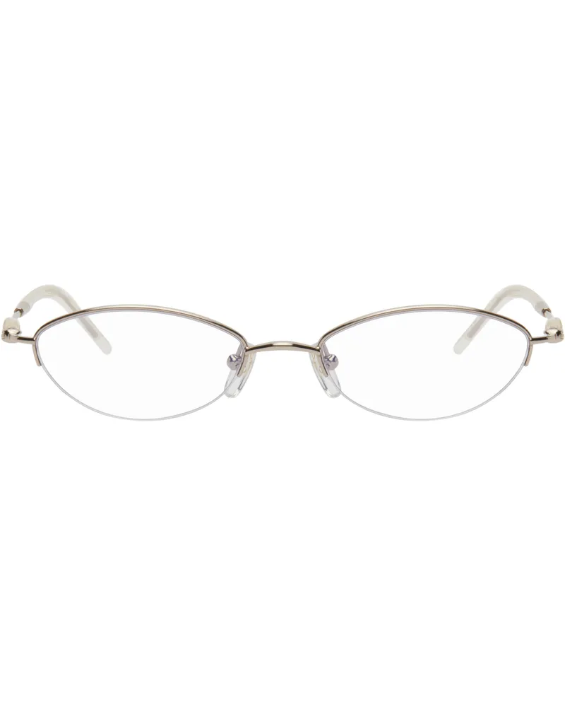 Bonnie Clyde Gold Metal Jewel Glasses Gold