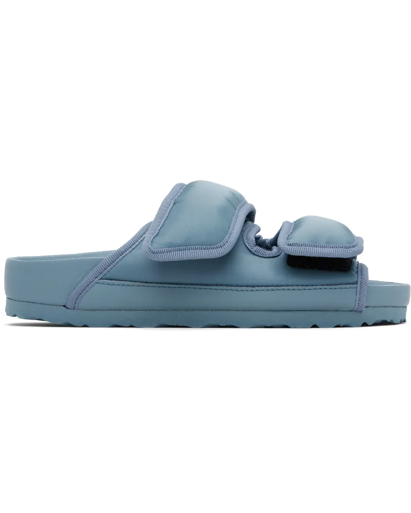 Birkenstock Blue Narrow 1774 Arizona Cosny Sandals Faded