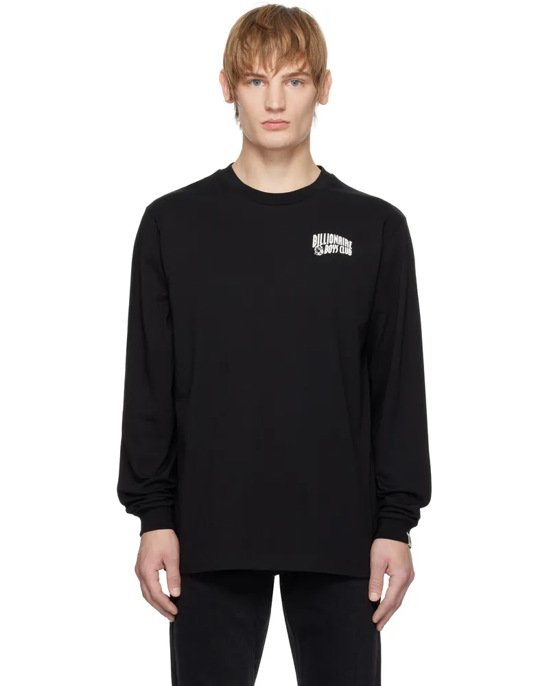 Billionaire Boys Club Black Small Arch Logo L/S T-shirt Black