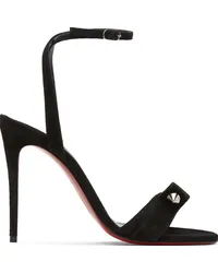 Christian Louboutin Black Suede Umberta 100 Heels Bblack