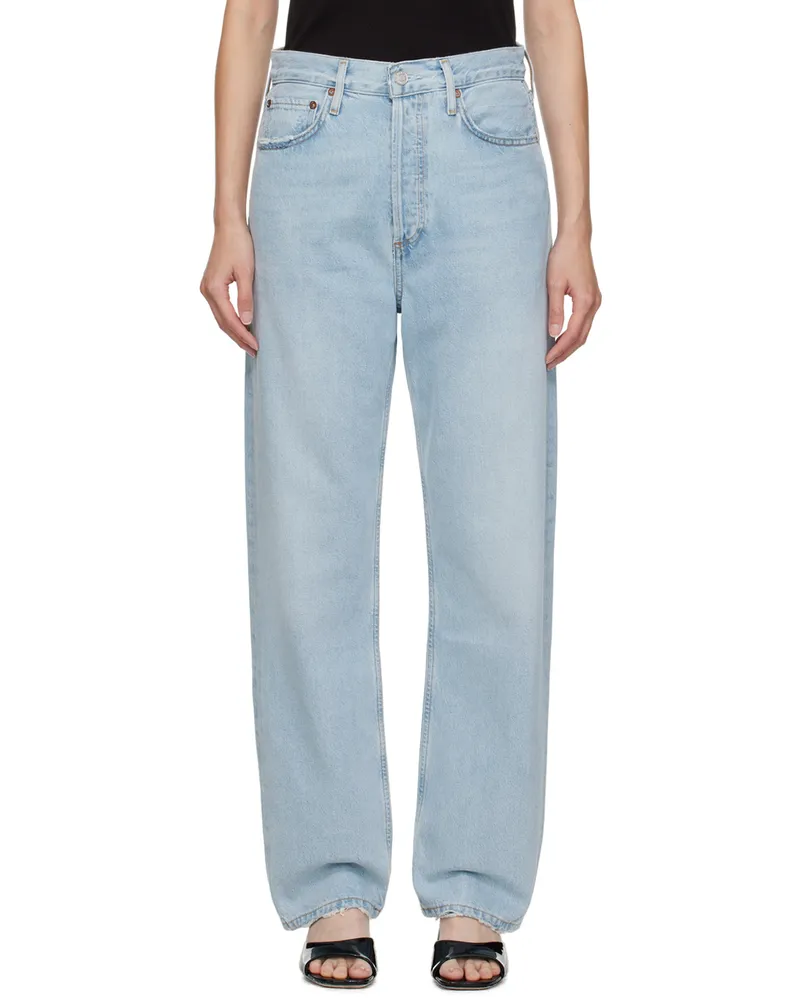 AGOLDE Blue Riley Jeans Reputation