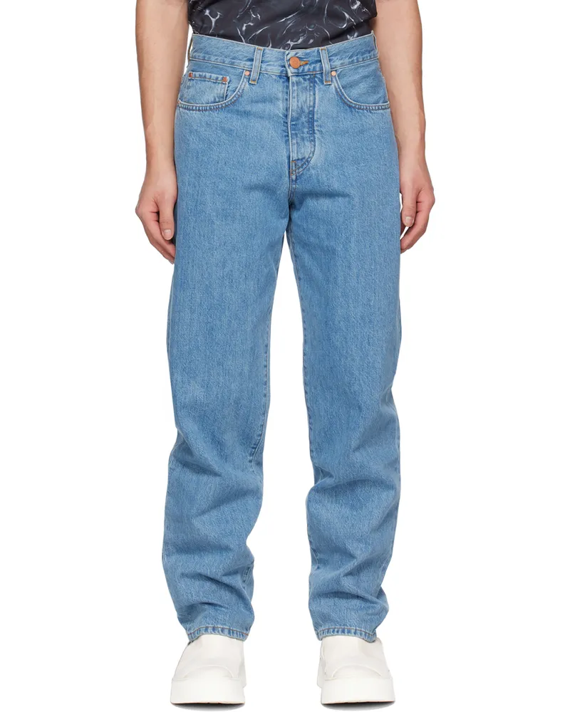 Han Kjøbenhavn Blue Relaxed Jeans Heavy