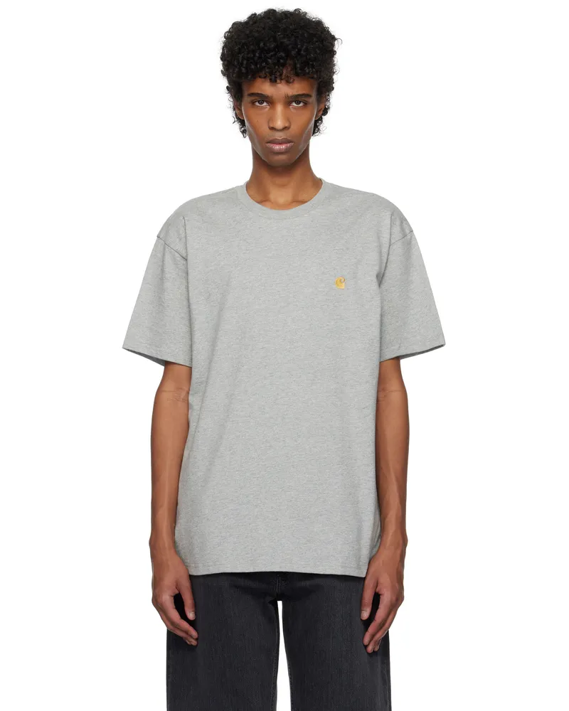 Carhartt WIP Gray Chase T-shirt 00mxx