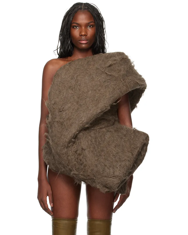 Rick Owens Brown Porterville Garland Top 134