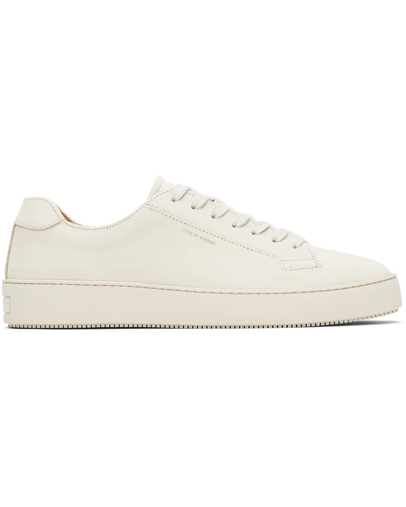 Tiger of Sweden Off-White Salas 2 Tennis-Style Sneakers 086daisy