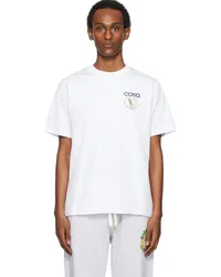 Casablanca Paris White 'Equipement Sportif' T-Shirt Equipement