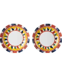 Dolce & Gabbana Multicolor Carretto Soup Bowl Set Carretto