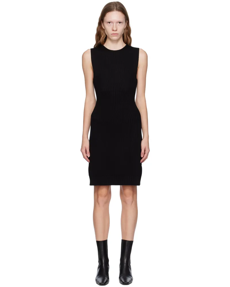 Totême Black Contour Minidress 200
