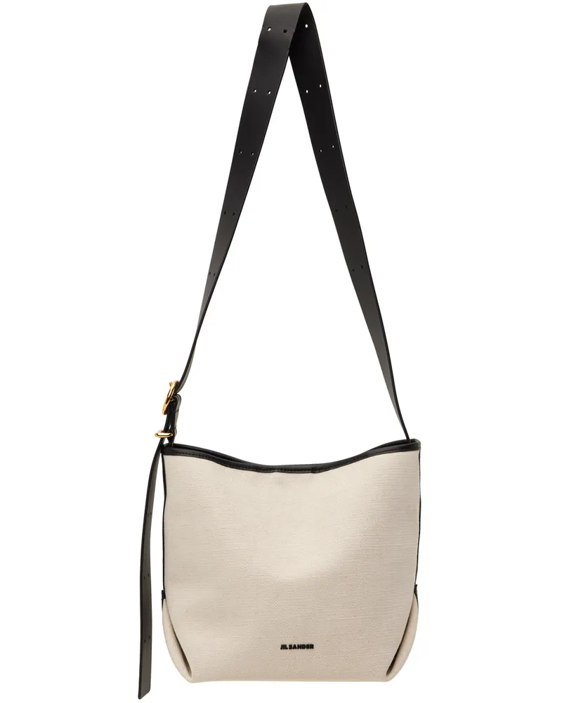 Jil Sander Beige Folded Small Tote 280