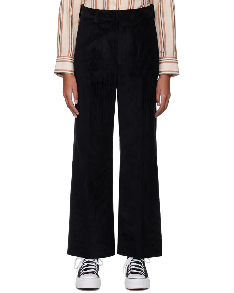 Teurn Studios SSENSE Exclusive Black Lorie Trousers Black
