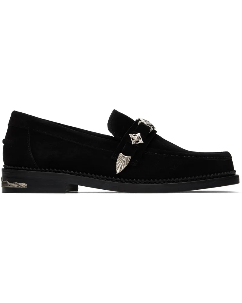 Toga SSENSE Exclusive Black Loafers Black