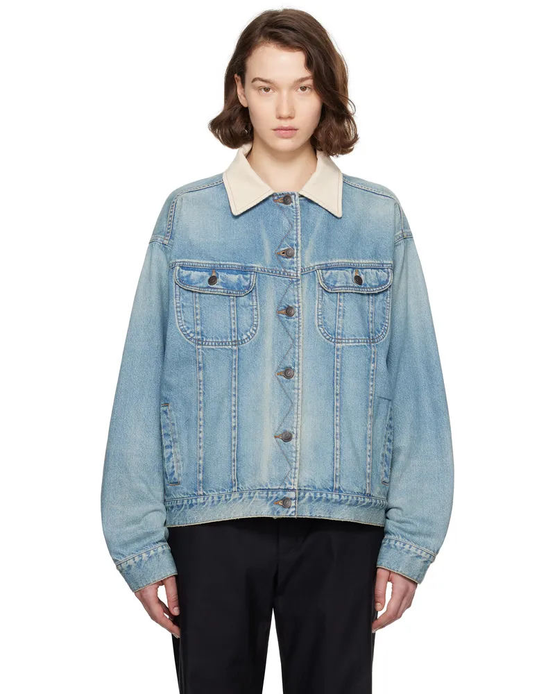 The Row Indigo Jorelle Denim Jacket Lin
