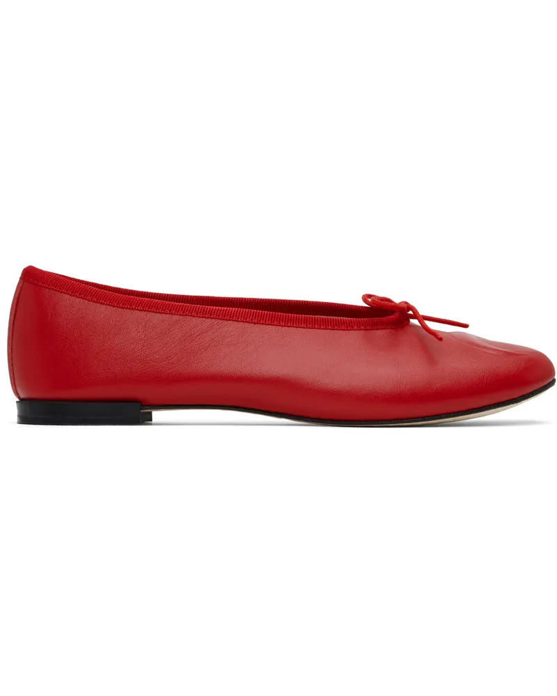 Marine Serre Red Repetto Edition Lilouh Soft Nappa Ballerina Flats Rd60