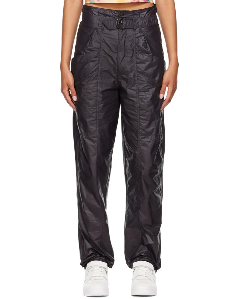 Étoile Isabel Marant Black Eklali Trousers 02fk
