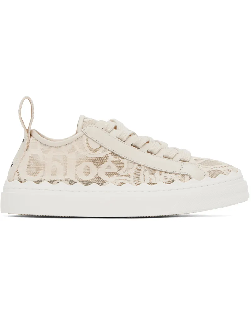 Chloé Beige Lauren Sneakers 6j1