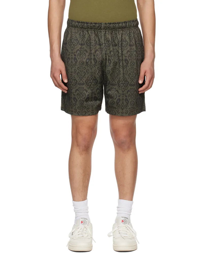 John Elliott + Co Green Practice Shorts Venetian