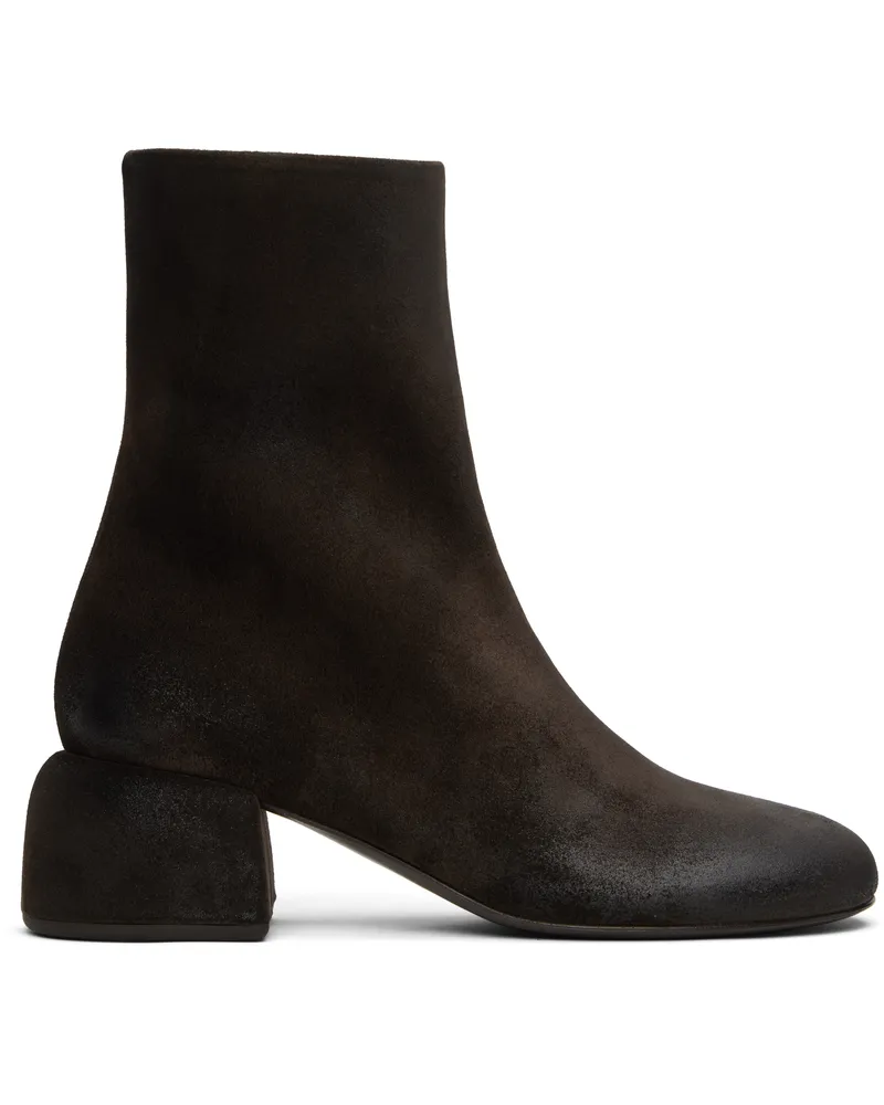 Marsèll Brown Basata Suede Ankle Boots 460