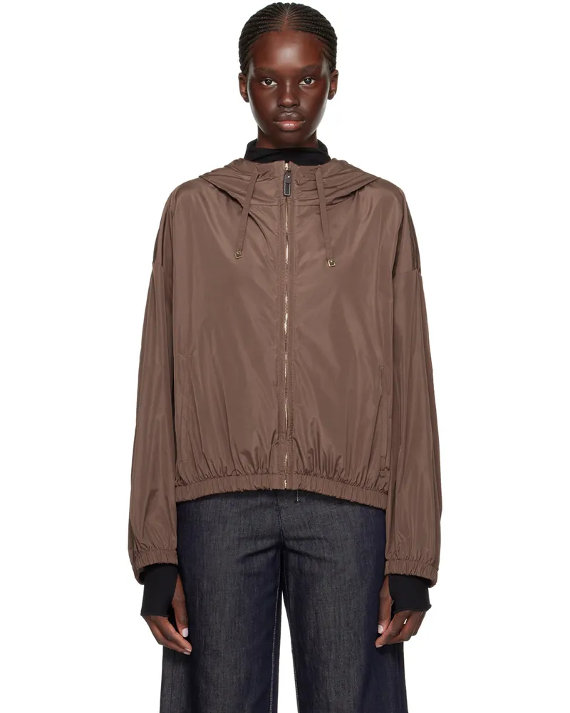 Max Mara Brown Taffci Jacket 9