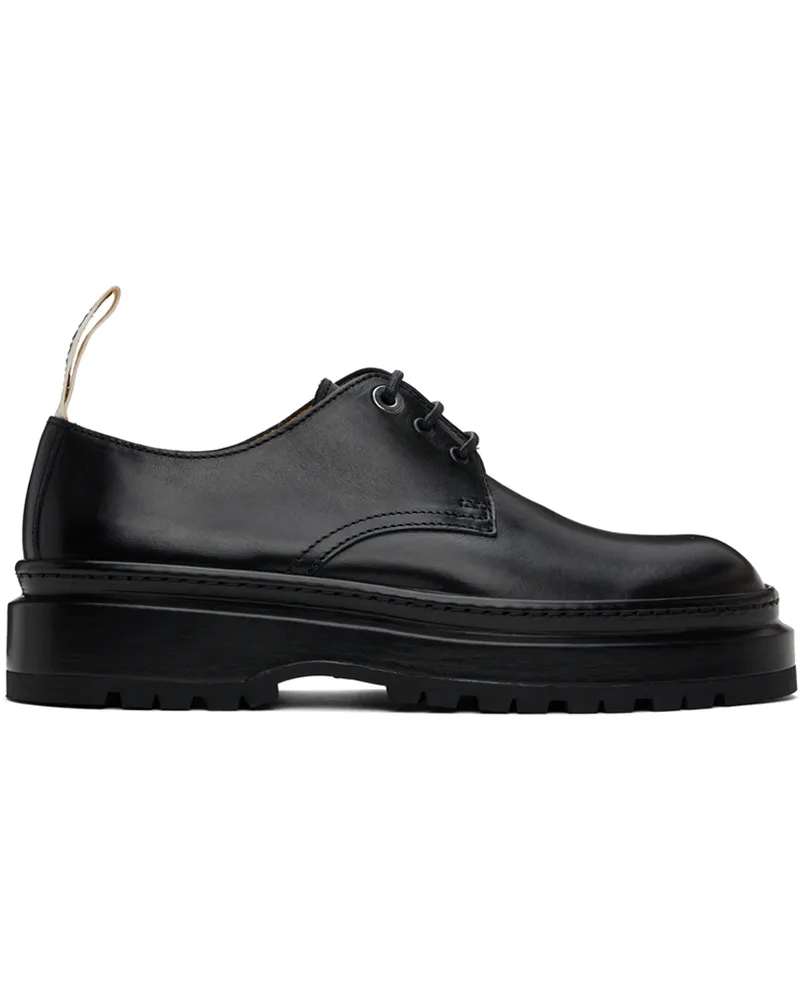 Jacquemus Black Les Classiques 'Les derbies Pavane' Derbys Black